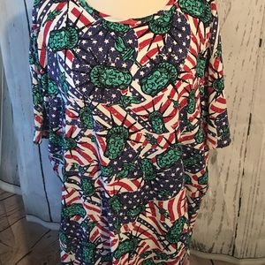 Small Vintage Lularoe Americana Irma